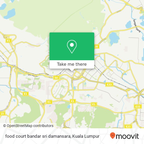 food court bandar sri damansara map