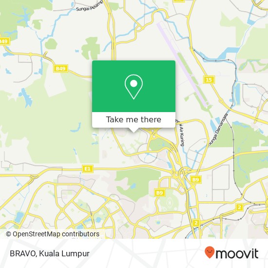 BRAVO map