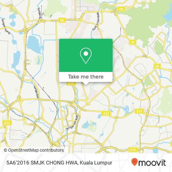 5A6'2016 SMJK CHONG HWA map