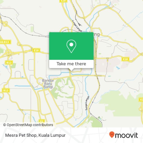 Mesra Pet Shop map