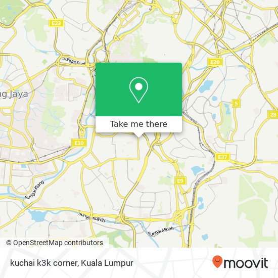 Peta kuchai k3k corner