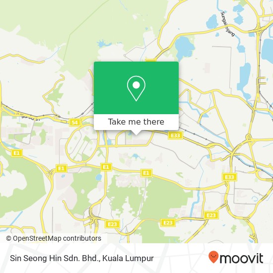 Sin Seong Hin Sdn. Bhd. map