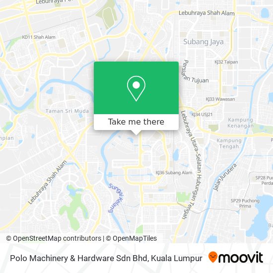 Polo Machinery & Hardware Sdn Bhd map