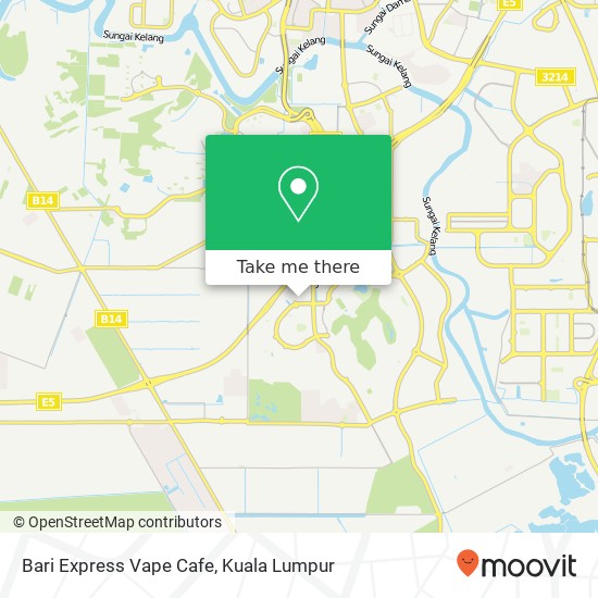 Bari Express Vape Cafe map