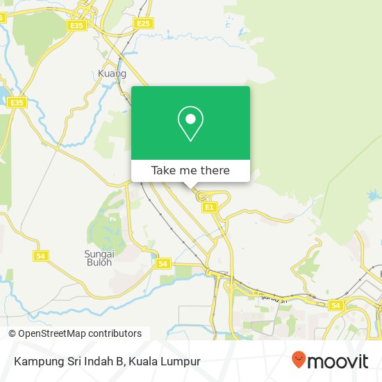 Kampung Sri Indah B map