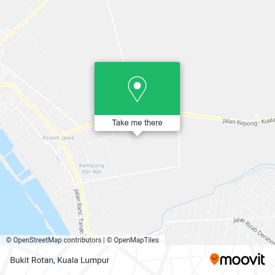 Bukit Rotan map