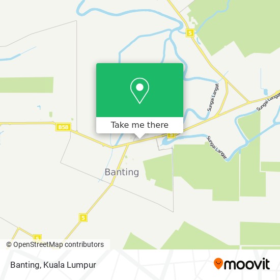 如何坐公交或火车去kuala Langat的banting
