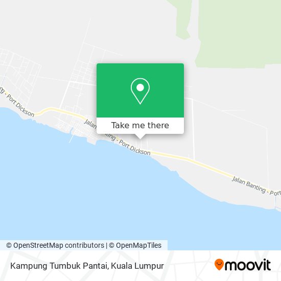 Kampung Tumbuk Pantai map