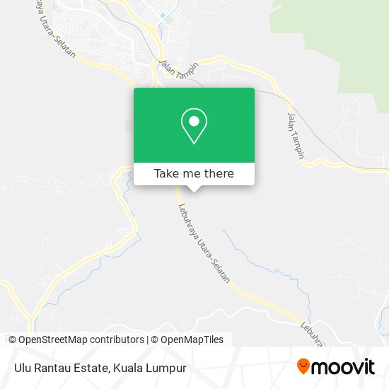 Peta Ulu Rantau Estate