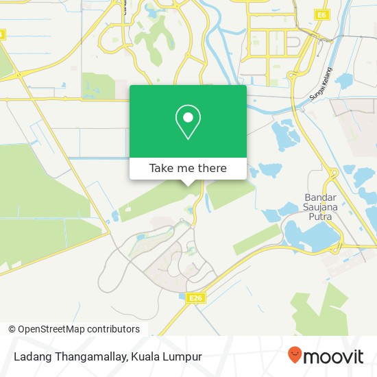 Ladang Thangamallay map