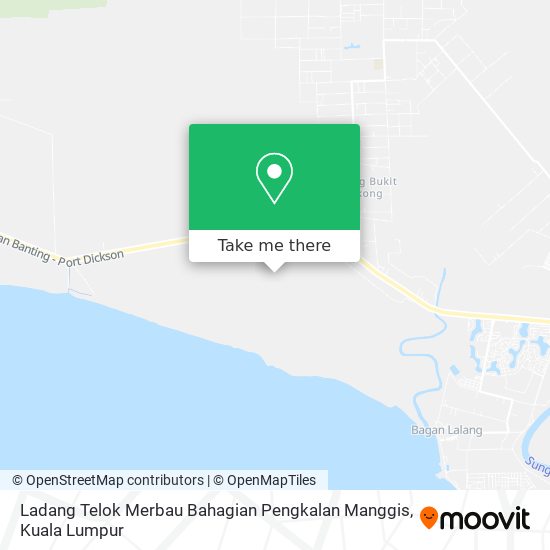 Ladang Telok Merbau Bahagian Pengkalan Manggis map