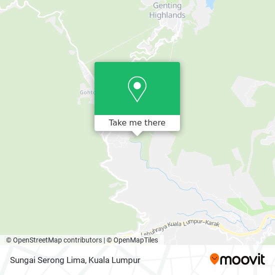 Peta Sungai Serong Lima