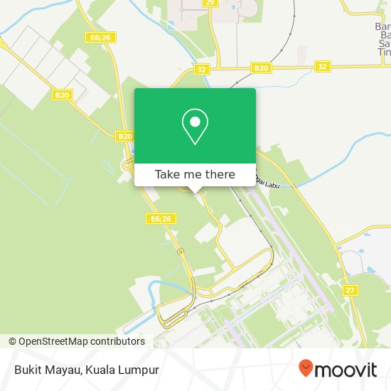 Bukit Mayau map