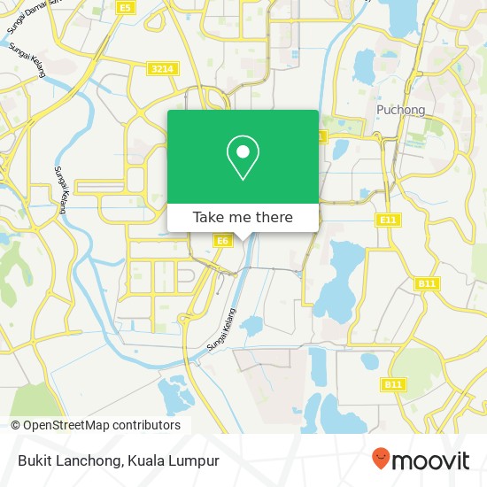Bukit Lanchong map
