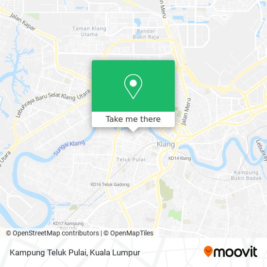 Kampung Teluk Pulai map