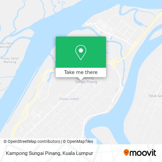 Peta Kampong Sungai Pinang