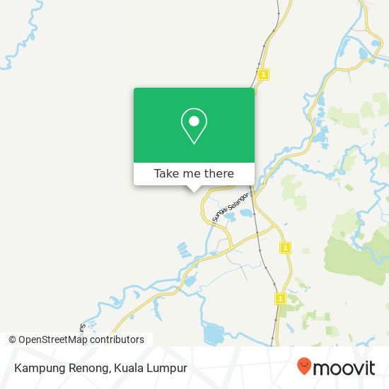Kampung Renong map