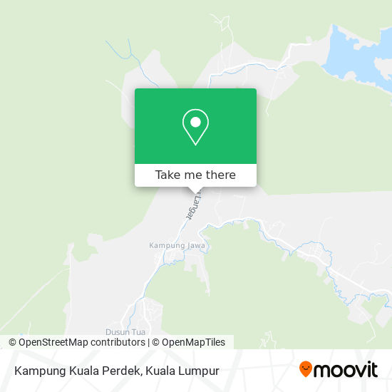 Kampung Kuala Perdek map