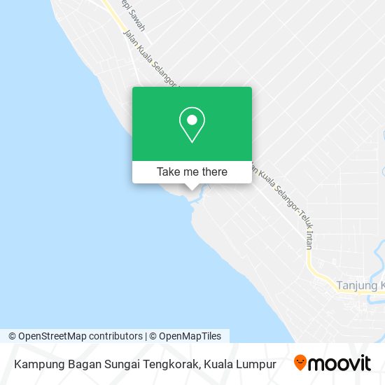 Kampung Bagan Sungai Tengkorak map