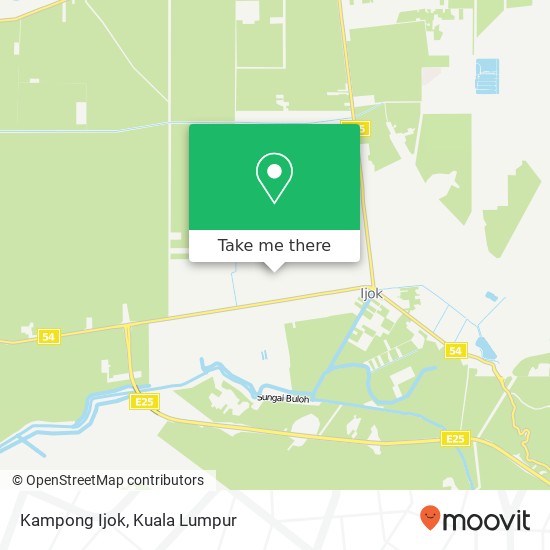 Kampong Ijok map