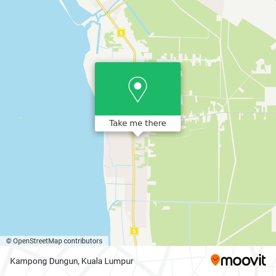 Peta Kampong Dungun