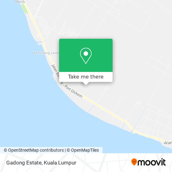 Gadong Estate map