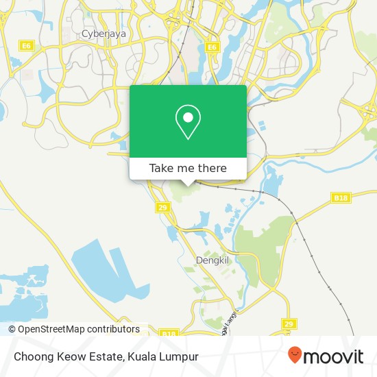 Choong Keow Estate map