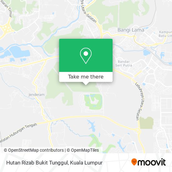 Hutan Rizab Bukit Tunggul map