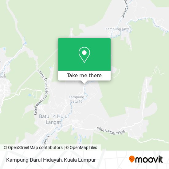 Kampung Darul Hidayah map