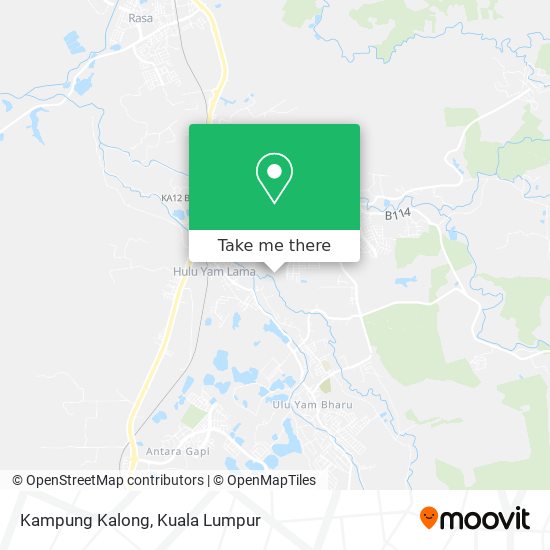 Kampung Kalong map