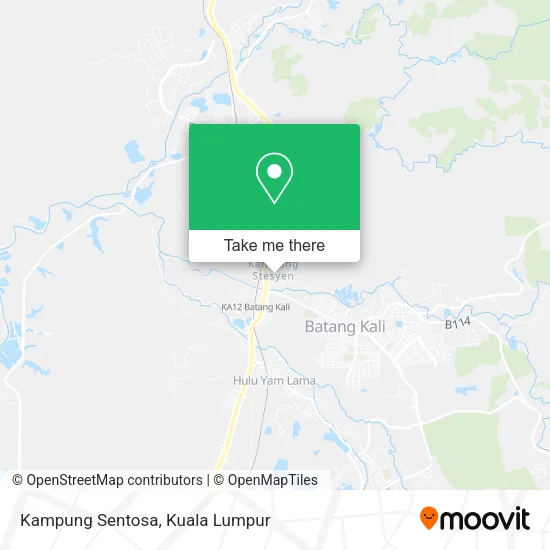 Peta Kampung Sentosa