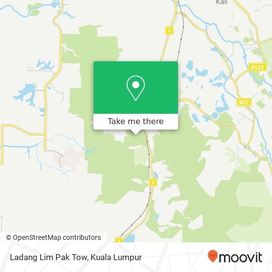 Ladang Lim Pak Tow map