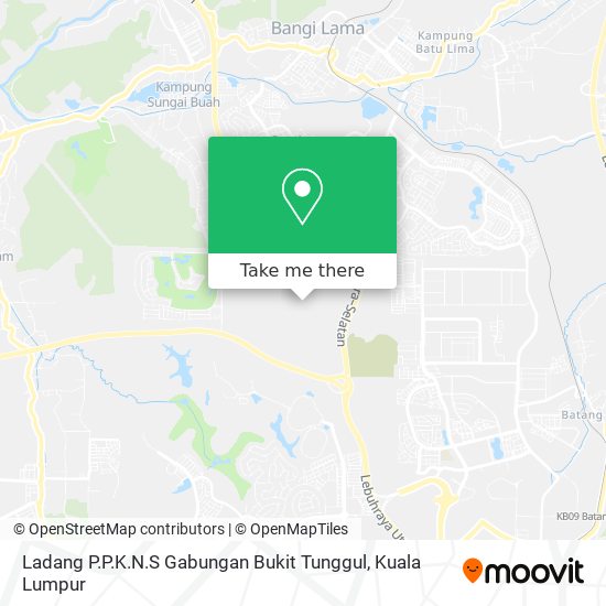 Ladang P.P.K.N.S Gabungan Bukit Tunggul map