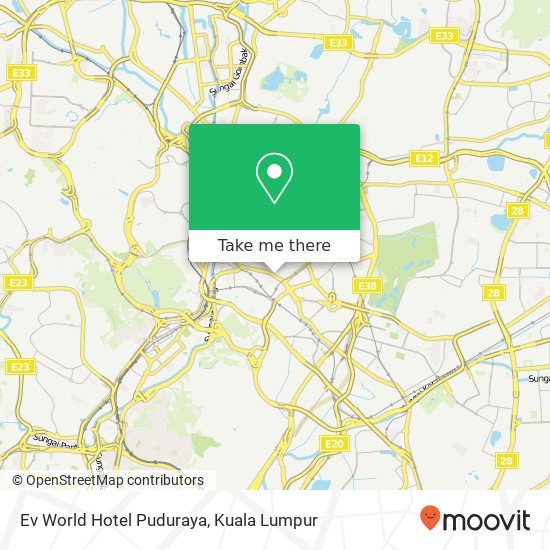 Ev World Hotel Puduraya map