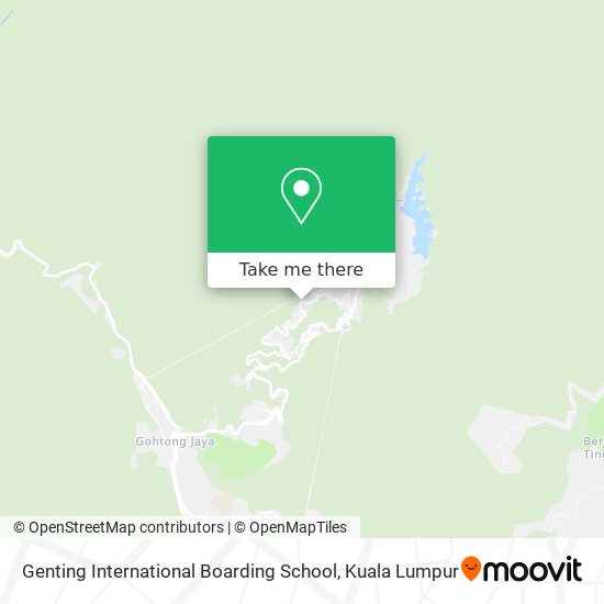 Genting International Boarding School map