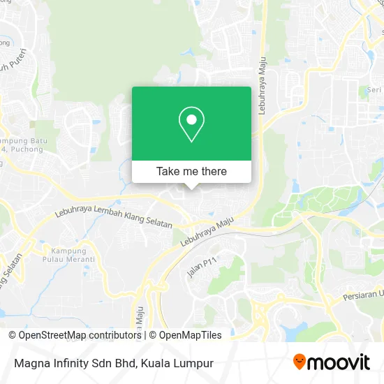 Magna Infinity Sdn Bhd map