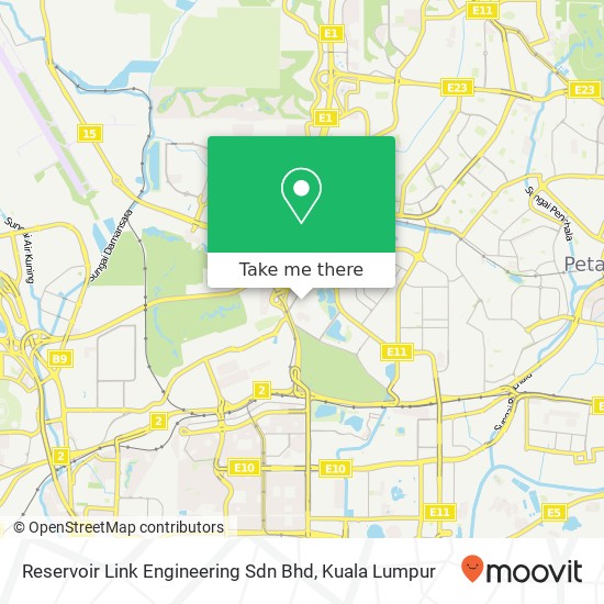 Reservoir Link Engineering Sdn Bhd map