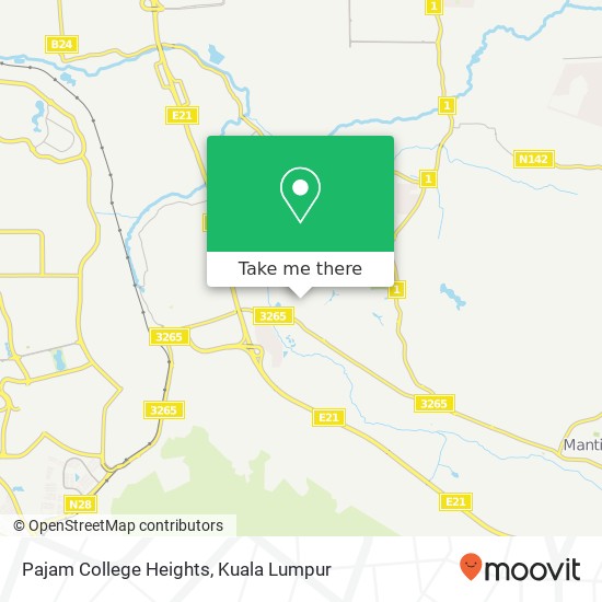 Pajam College Heights map