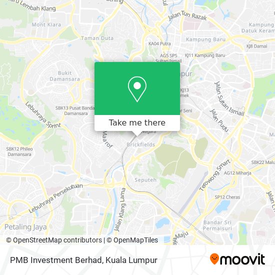 PMB Investment Berhad map