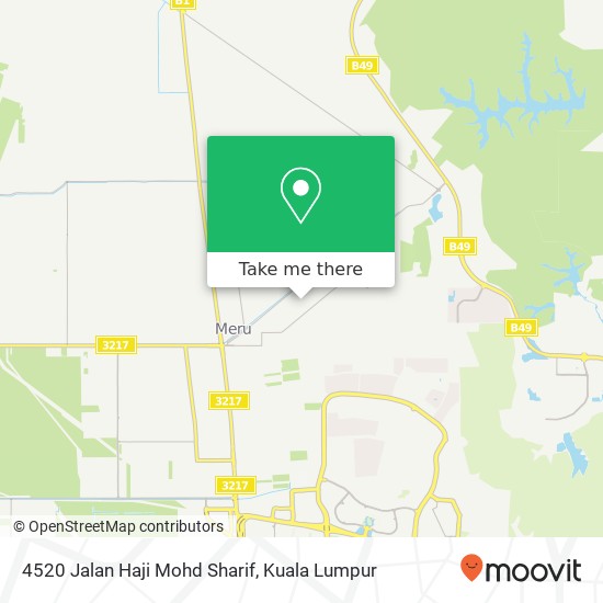 Peta 4520 Jalan Haji Mohd Sharif
