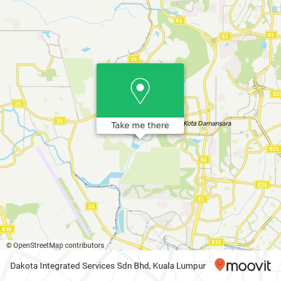 Dakota Integrated Services Sdn Bhd map