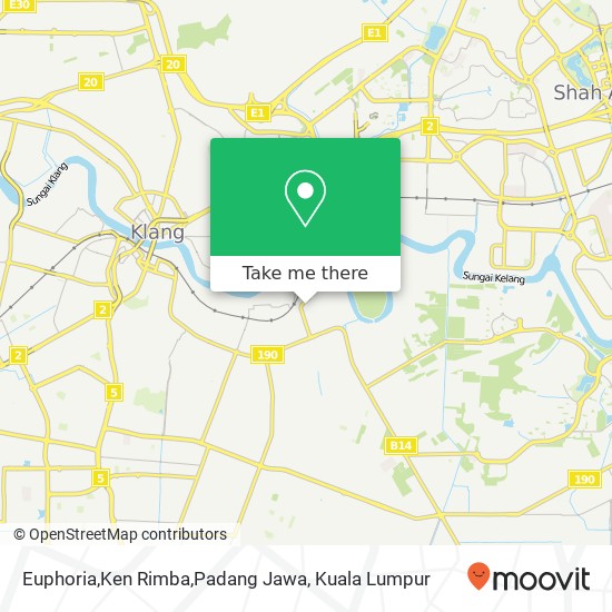 Euphoria,Ken Rimba,Padang Jawa map
