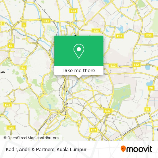 Kadir, Andri & Partners map