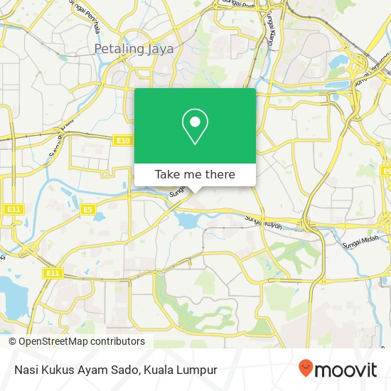 Nasi Kukus Ayam Sado map