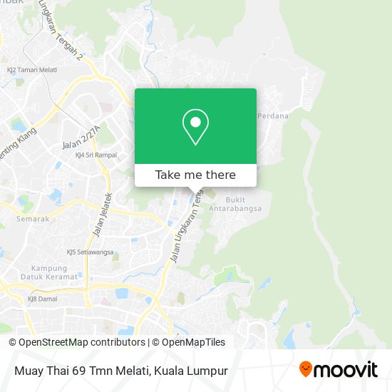 Muay Thai 69 Tmn Melati map