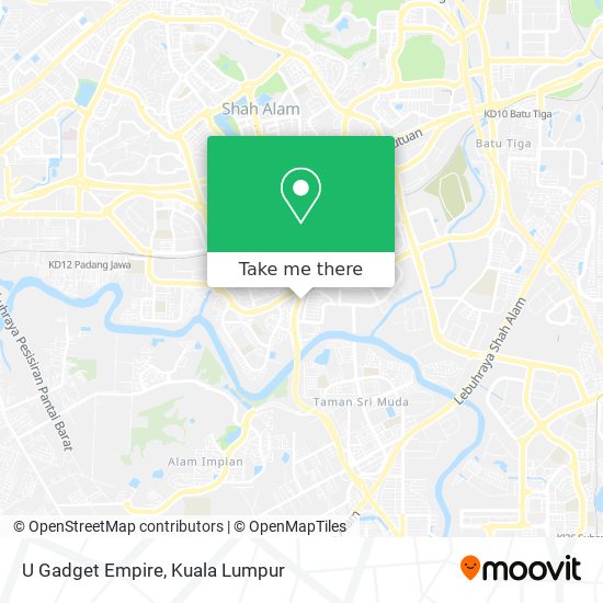 U Gadget Empire map