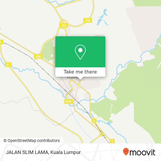 JALAN SLIM LAMA map
