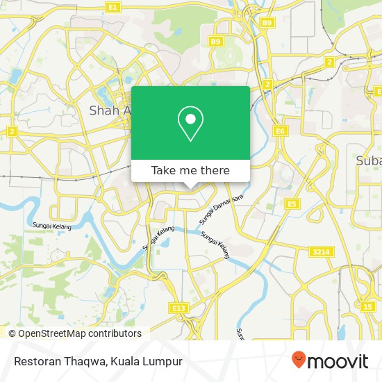Peta Restoran Thaqwa