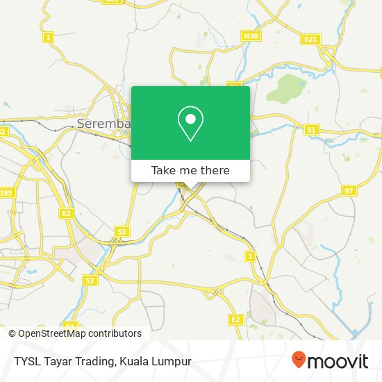 TYSL Tayar Trading map