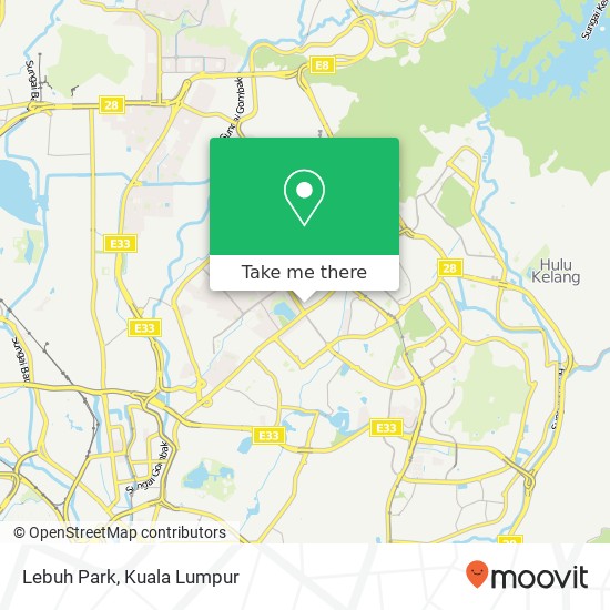 Peta Lebuh Park
